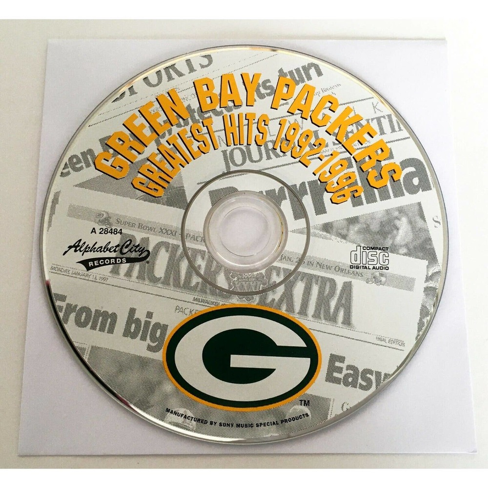 Green Bay Packers Greatest Hits 1992-1996 CD